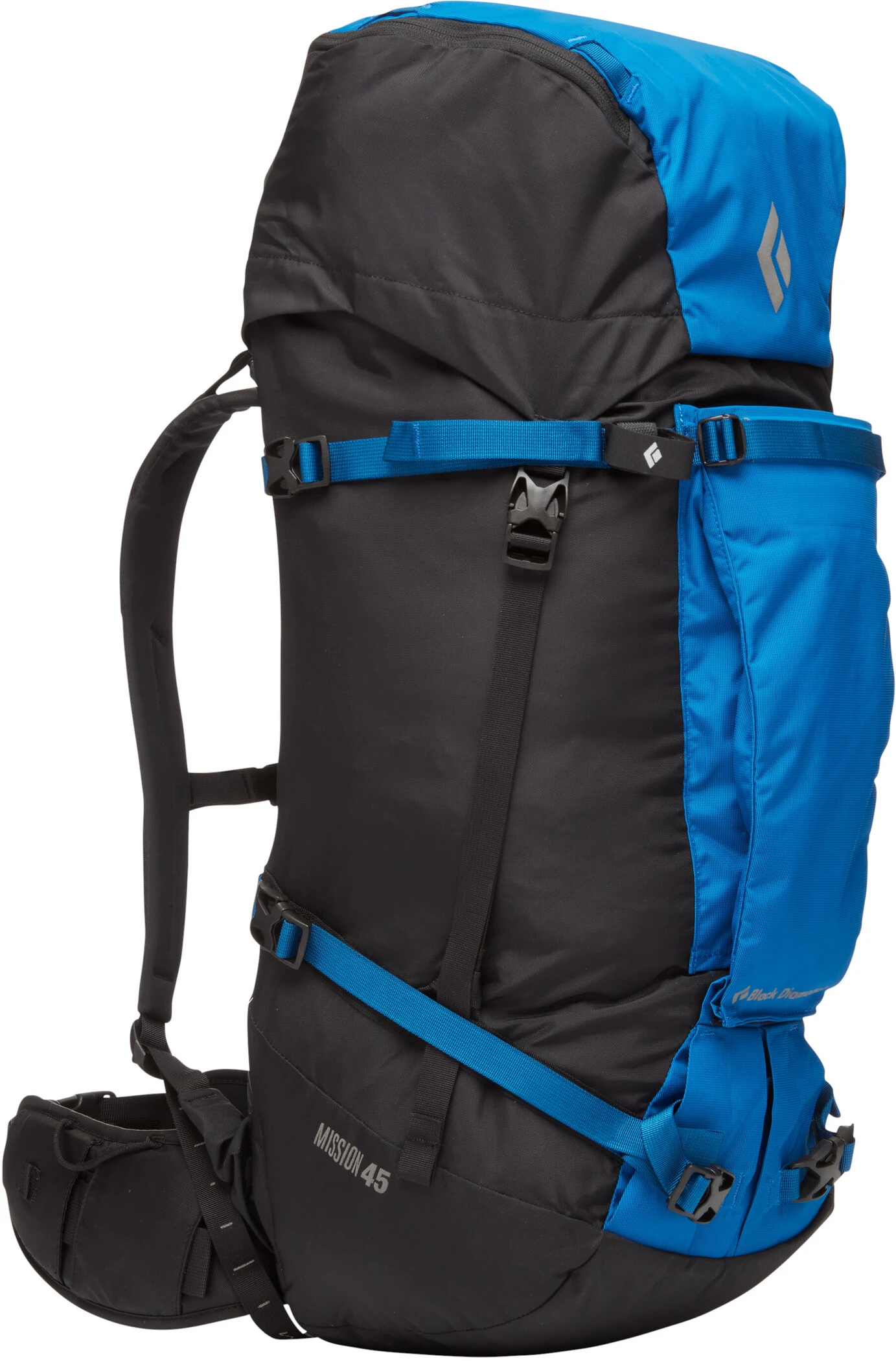 Black Diamond Mission 45 Sac à dos, noir/bleu 3 Black Diamond Mission 45 Sac à dos, noir/bleu