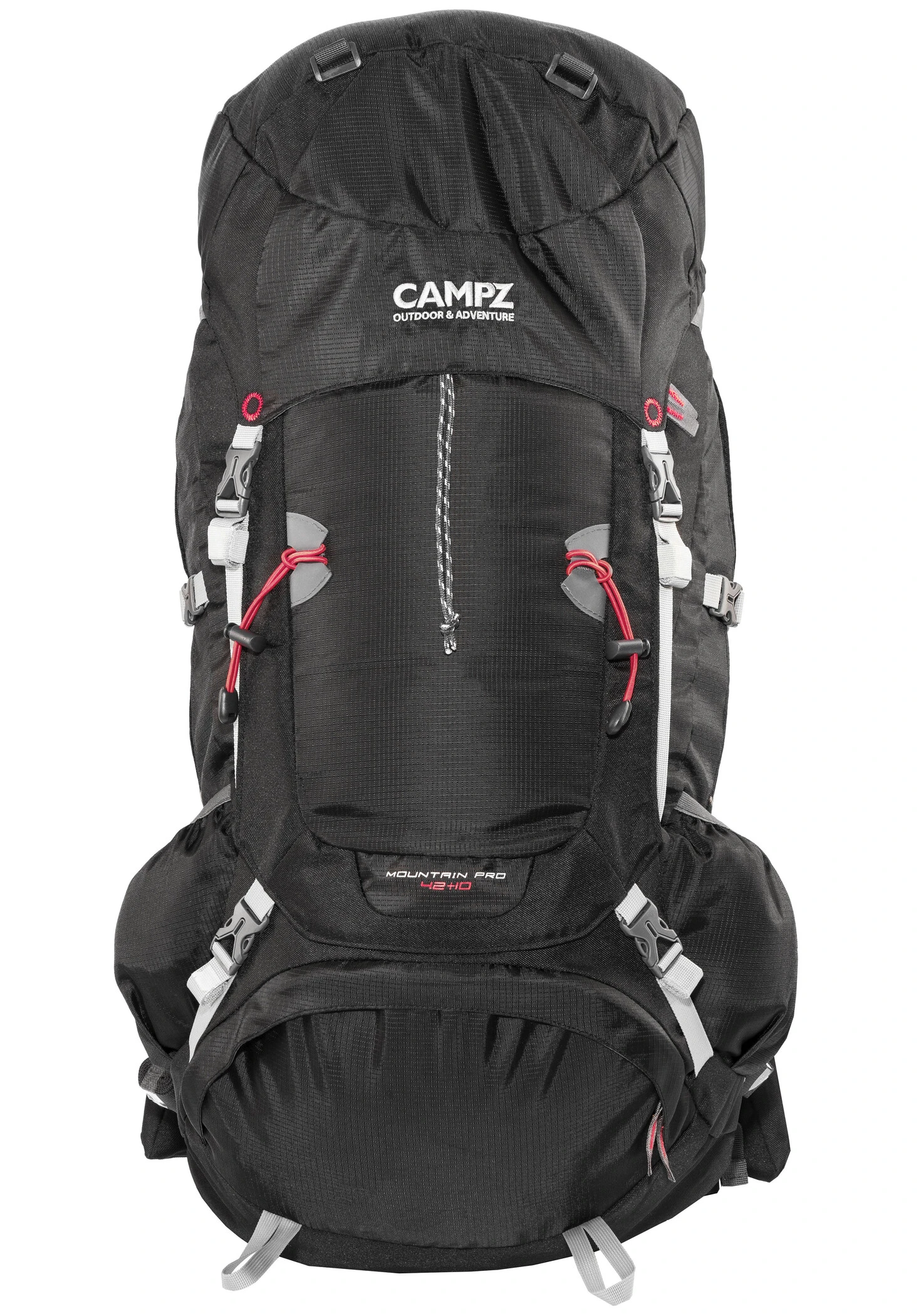 CAMPZ Mountain Pro 42+10l Sac à dos, noir 3 CAMPZ Mountain Pro 42+10l Sac à dos, noir