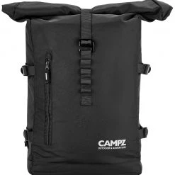 CAMPZ Sac à dos Travel Light, noir
