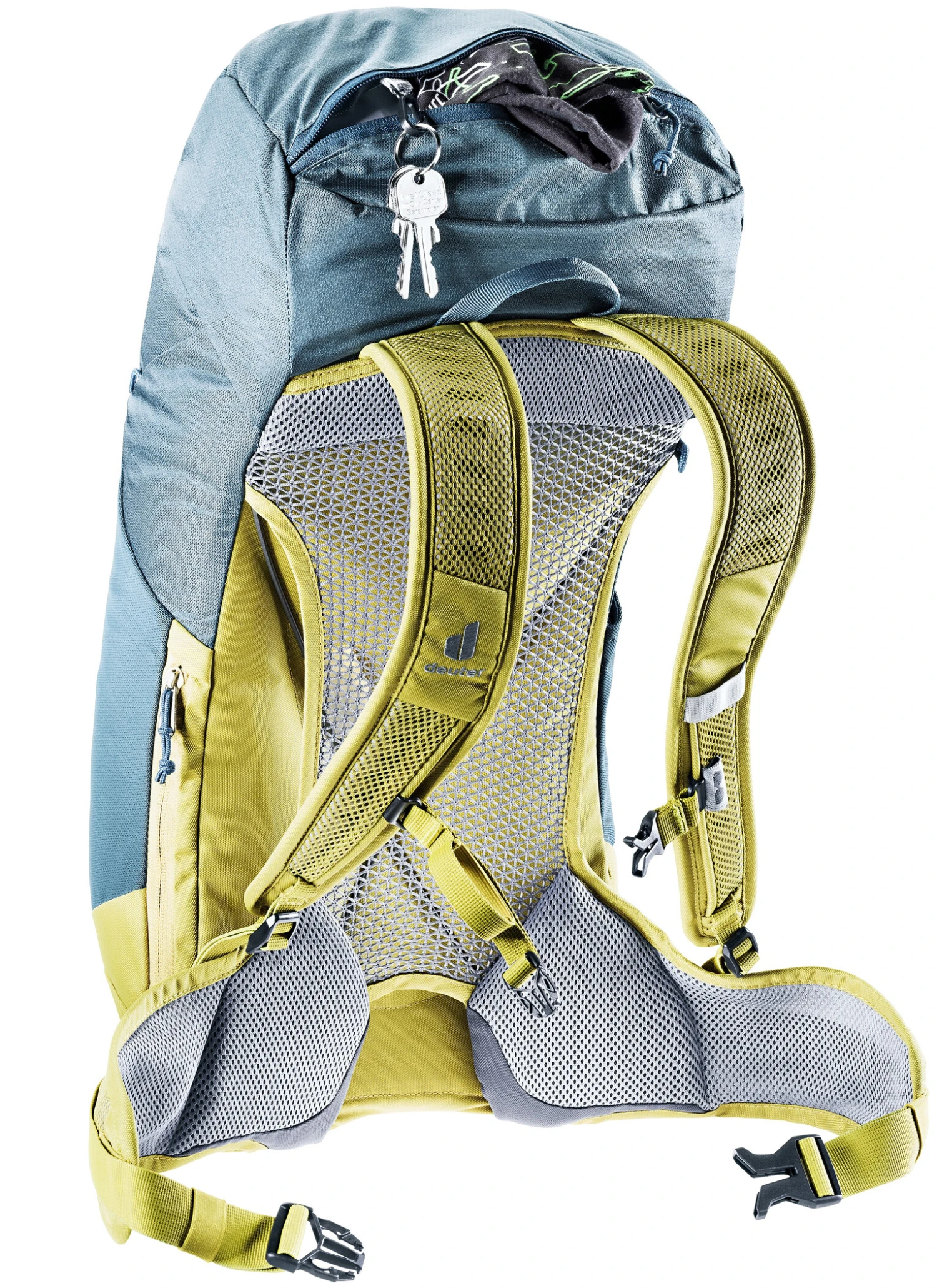 Deuter AC Lite 24 Sac à dos, bleu/jaune 8 Deuter AC Lite 24 Sac à dos, bleu/jaune – Image 6