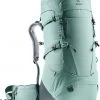 Deuter Aircontact Core 45+10 SL Sac à dos Femme, bleu/gris
