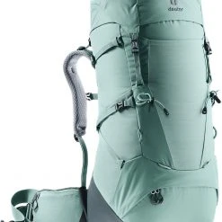 Deuter Aircontact Core 45+10 SL Sac à dos Femme, bleu/gris