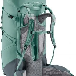 Deuter Aircontact Core 45+10 SL Sac à dos Femme, vert -Sacs à dos Boutique deuter aircontact core 45 10 sl backpack jade graphite 4