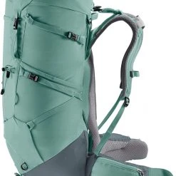 Deuter Aircontact Core 45+10 SL Sac à dos Femme, bleu/gris -Sacs à dos Boutique deuter aircontact core 45 10 sl backpack jade graphite 5 1