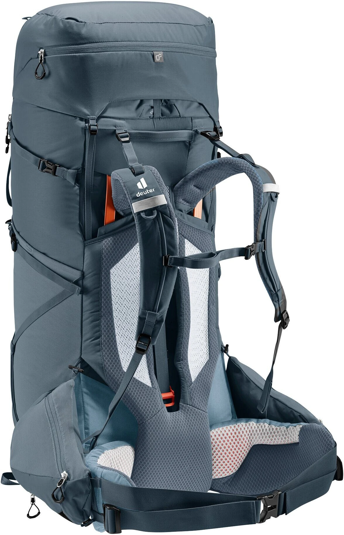 Deuter Aircontact Core 70+10 Sac à dos, gris 6 Deuter Aircontact Core 70+10 Sac à dos, gris – Image 4