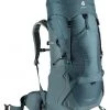 Deuter Aircontact Lite 50 + 10 Sac à dos, Bleu pétrole 2 Deuter Aircontact Lite 50 + 10 Sac à dos, Bleu pétrole -Sacs à dos Boutique deuter aircontact lite 50 10 backpack arctic teal 1