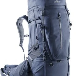 Deuter Aircontact X 60+15 Sac à dos, bleu