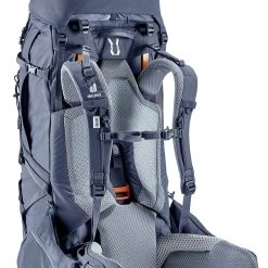 Deuter Aircontact X 60+15 Sac à dos, bleu -Sacs à dos Boutique deuter aircontact x 60 15 backpack ink 4