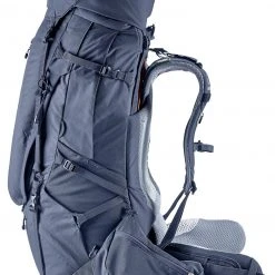 Deuter Aircontact X 60+15 Sac à dos, bleu -Sacs à dos Boutique deuter aircontact x 60 15 backpack ink 5