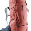 Deuter Aircontact X 60+15 SL Sac à dos Femme, rouge -Sacs à dos Boutique deuter aircontact x 60 15 sl backpack redwood ink 1