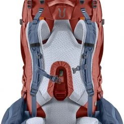 Deuter Aircontact X 60+15 SL Sac à dos Femme, rouge -Sacs à dos Boutique deuter aircontact x 60 15 sl backpack redwood ink 2