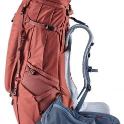 Deuter Aircontact X 60+15 SL Sac à dos Femme, rouge -Sacs à dos Boutique deuter aircontact x 60 15 sl backpack redwood ink 5