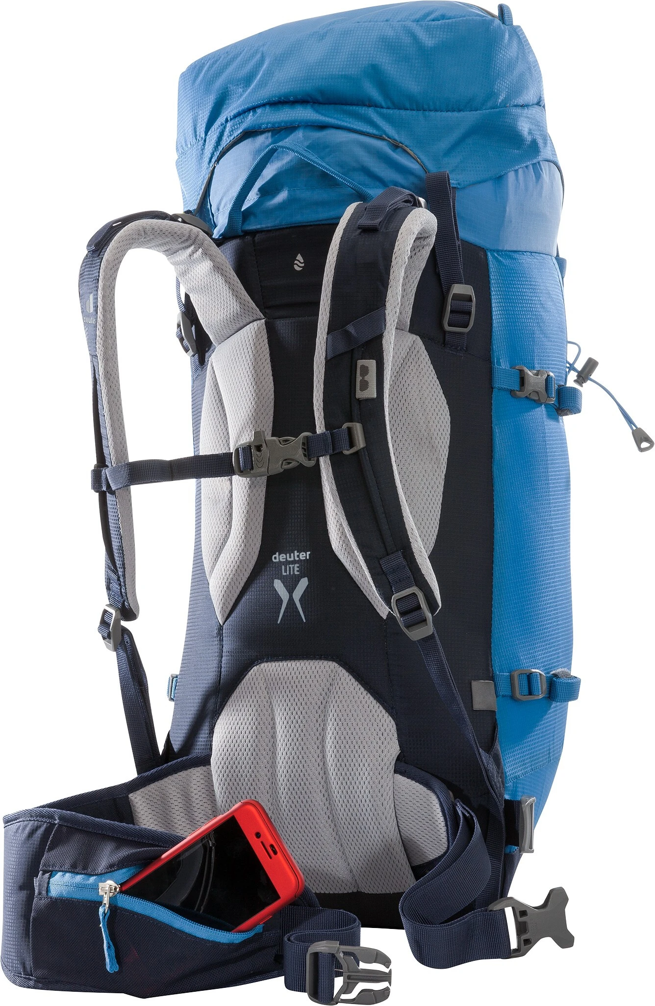 Deuter Guide Lite 28+ SL Sac à dos Femme, bleu/Bleu pétrole 6 Deuter Guide Lite 28+ SL Sac à dos Femme, bleu/Bleu pétrole – Image 4