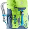 Deuter Schmusebär Sac à dos 8l Enfant, bleu -Sacs à dos Boutique deuter schmusebaer backpack 8l kids kiwi arctic 1