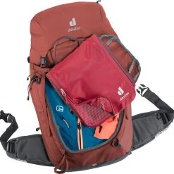 Deuter Trail Pro 34 SL Sac à dos Femme, rouge -Sacs à dos Boutique deuter trail pro 34 sl backpack women redwood graphite 6