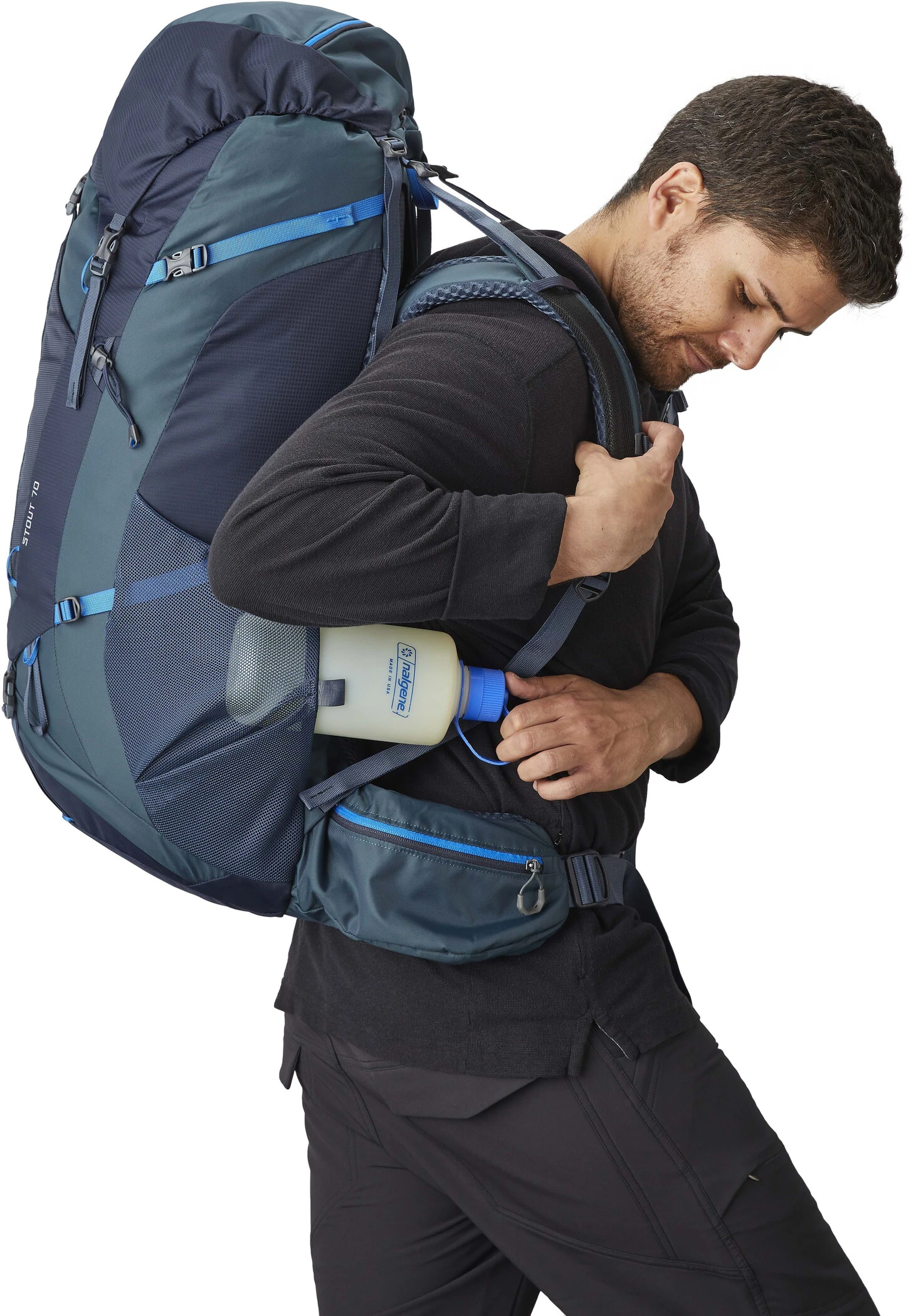 Gregory Stout 70 Backpack Men, bleu 5 Gregory Stout 70 Backpack Men, bleu – Image 3