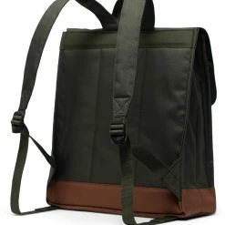 Herschel City Mid-Volume Sac à dos, vert/marron -Sacs à dos Boutique herschel city mid volume backpack black 3 1