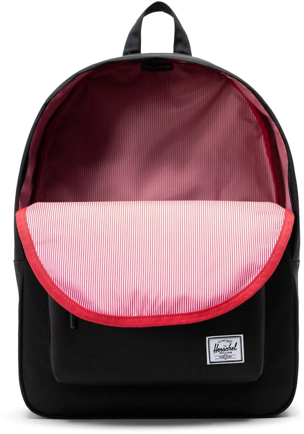 Herschel Classic Sac à dos, noir/gris 6 Herschel Classic Sac à dos, noir/gris – Image 4