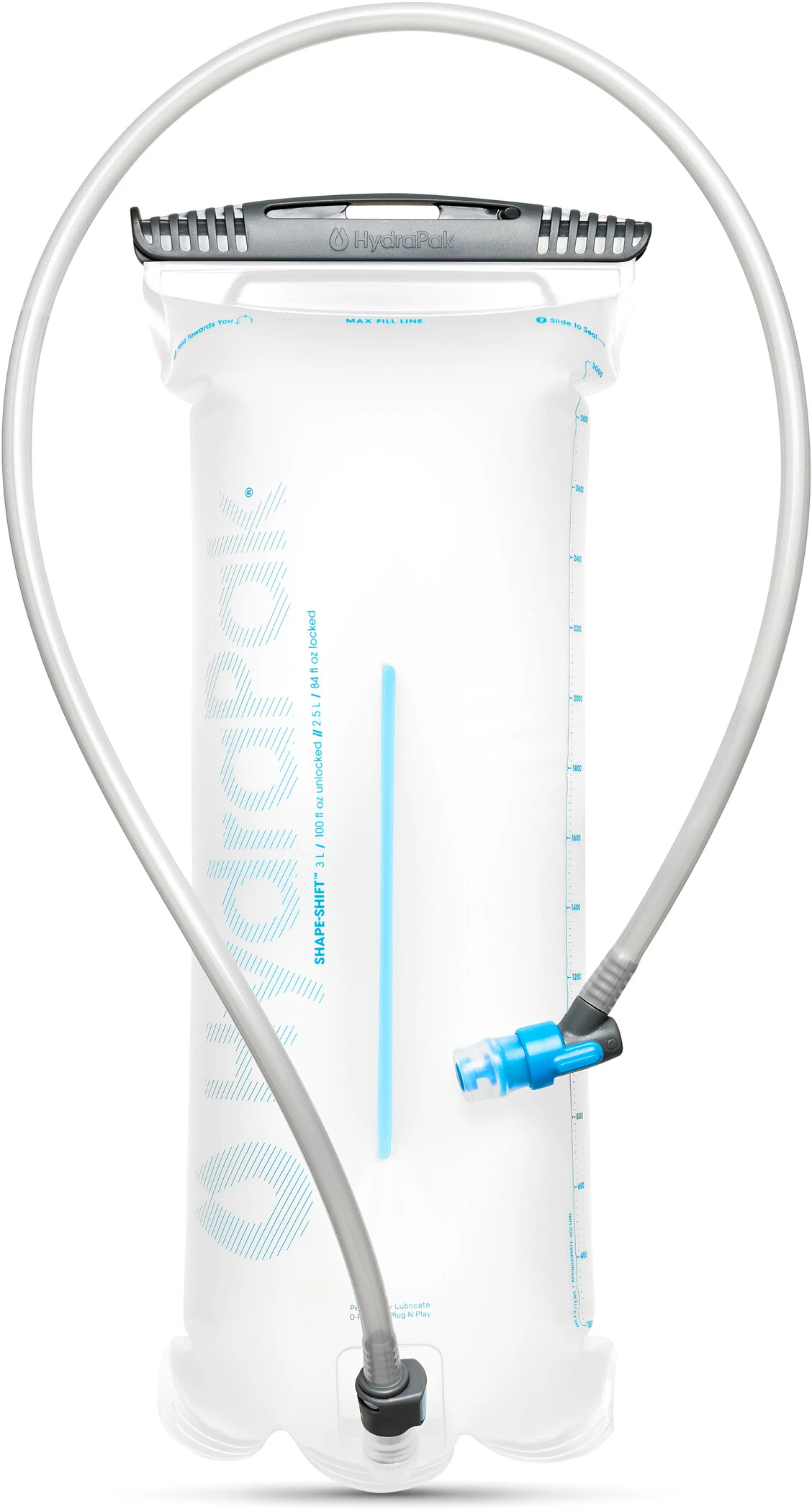Hydrapak Shape-Shift Hydration Reservoir 3l, transparent 3 Hydrapak Shape-Shift Hydration Reservoir 3l, transparent