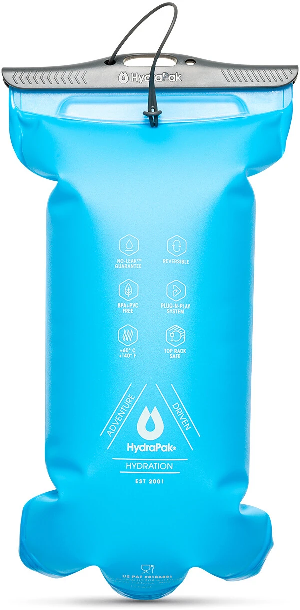 Hydrapak Velocity Hydration Reservoir 1,5l, bleu 3 Hydrapak Velocity Hydration Reservoir 1,5l, bleu