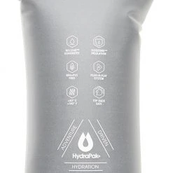 Hydrapak Velocity Insulated Hydration Reservoir 1,5l, gris