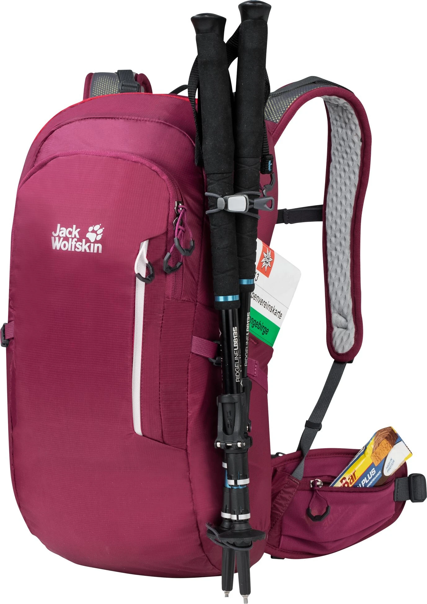 Jack Wolfskin Athmos Shape 20 Sac à dos, bleu 4 Jack Wolfskin Athmos Shape 20 Sac à dos, bleu – Image 2