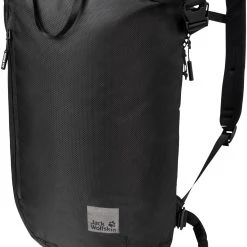Jack Wolfskin Helsinki Rolltop Sac à dos, noir