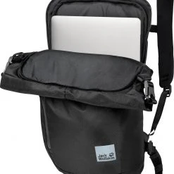 Jack Wolfskin Helsinki Rolltop Sac à dos, noir -Sacs à dos Boutique jack wolfskin helsinki rolltop backpack ultra black 3