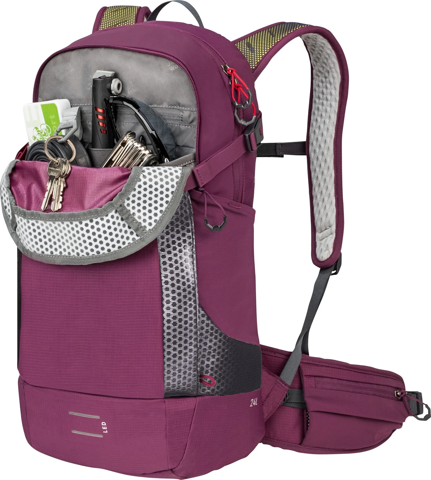 Jack Wolfskin Moab Jam Pro 24.5 Sac à dos, violet 7 Jack Wolfskin Moab Jam Pro 24.5 Sac à dos, violet – Image 5