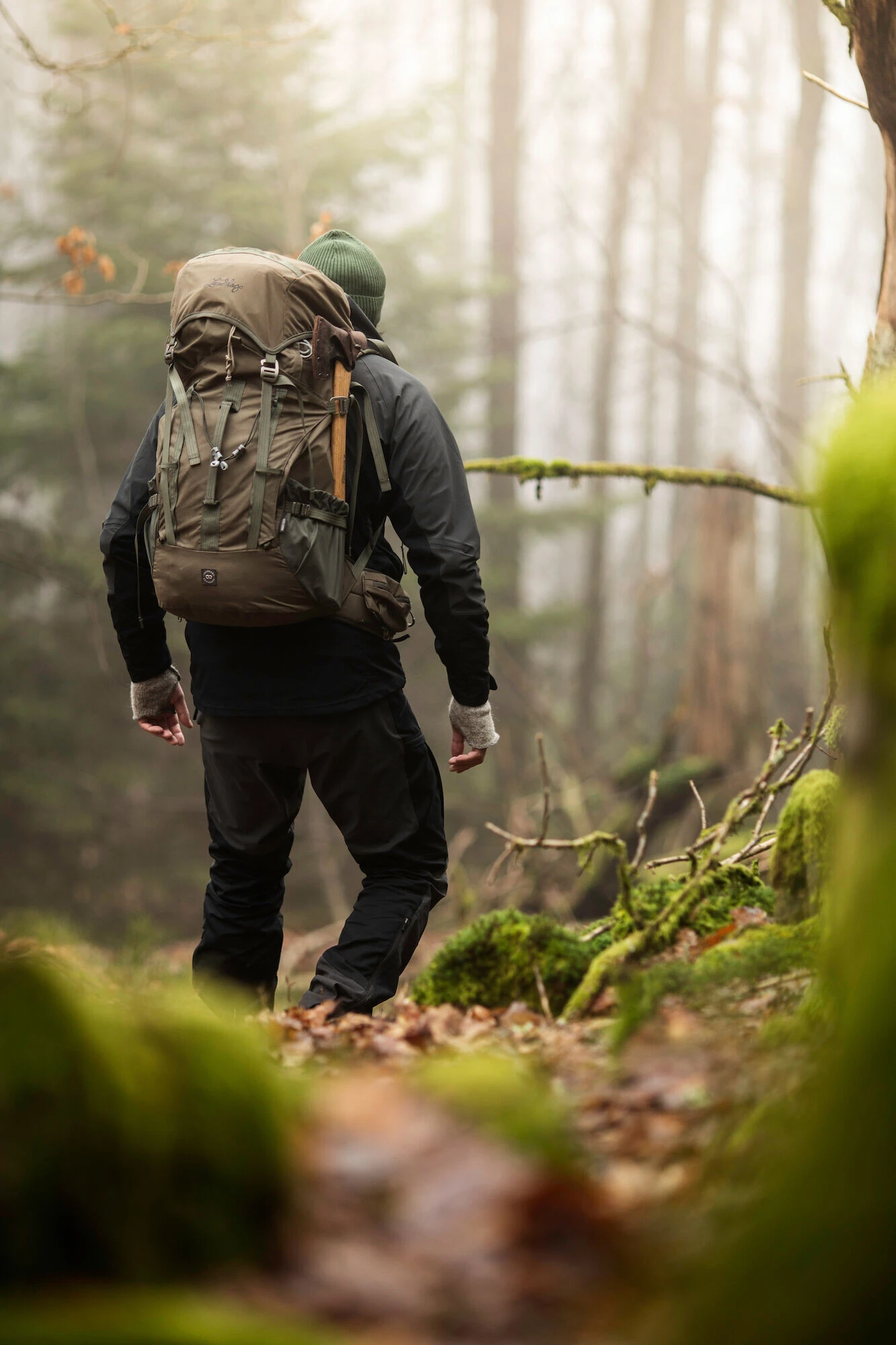 Lundhags Gneik 34 Sac à dos, noir 5 Lundhags Gneik 34 Sac à dos, noir – Image 3
