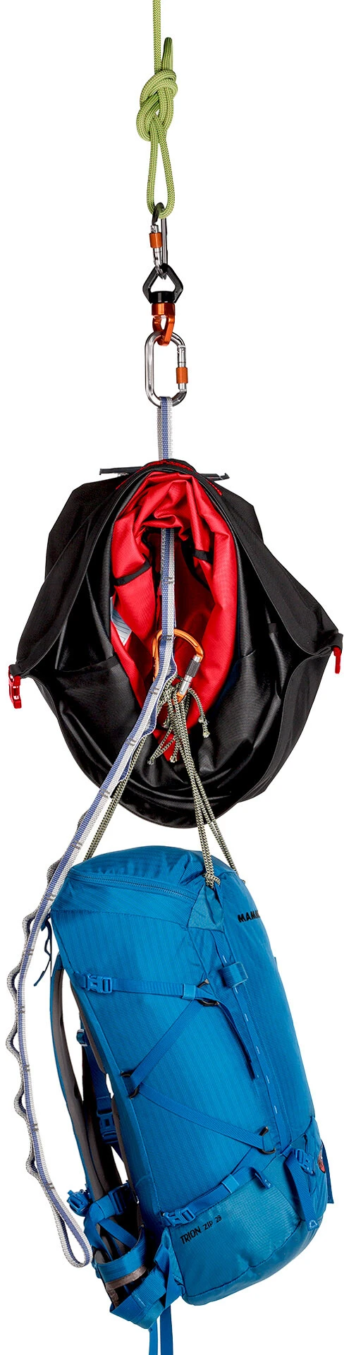 Mammut Trion Haul Sac de protection pour vélo, noir/rouge 4 Mammut Trion Haul Sac de protection pour vélo, noir/rouge – Image 2