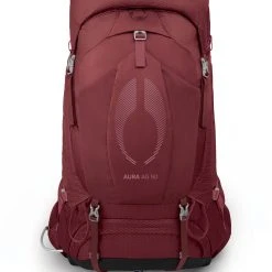 Osprey Aura AG 50 Sac à dos Femme, rouge -Sacs à dos Boutique osprey aura ag 50 backpack women berry sorbet red 2