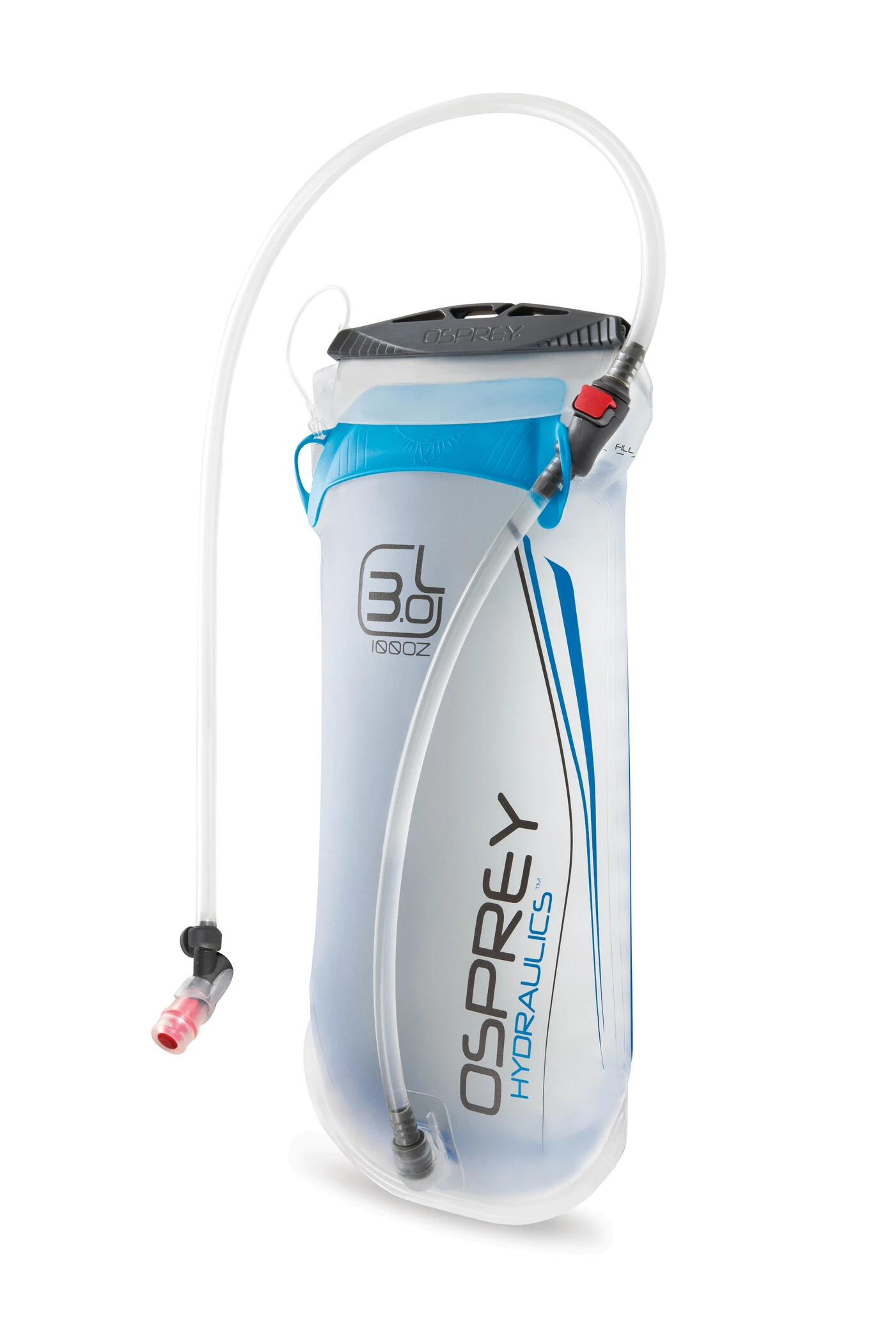 Osprey Hydraulics Poche d’eau medium, transparent/bleu 3 Osprey Hydraulics Poche d’eau medium, transparent/bleu