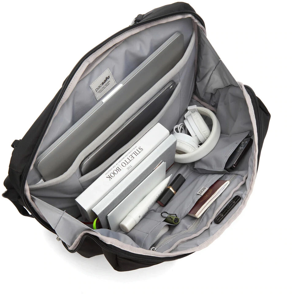 Pacsafe Metrosafe X 16-Inch Commuter Backpack, noir 7 Pacsafe Metrosafe X 16-Inch Commuter Backpack, noir – Image 5
