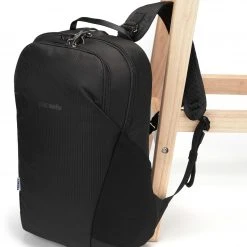 Pacsafe Vibe 20l ECONYL Sac À Dos, noir -Sacs à dos Boutique pacsafe vibe 20l econyl backpack black 3