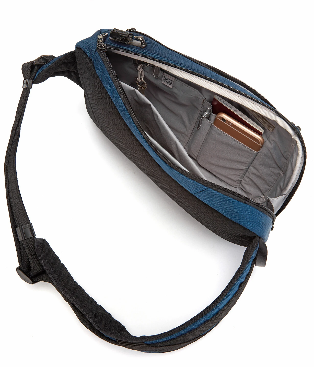 Pacsafe Vibe 325 ECONYL Sacoche à bandoulière, noir 7 Pacsafe Vibe 325 ECONYL Sacoche à bandoulière, noir – Image 5