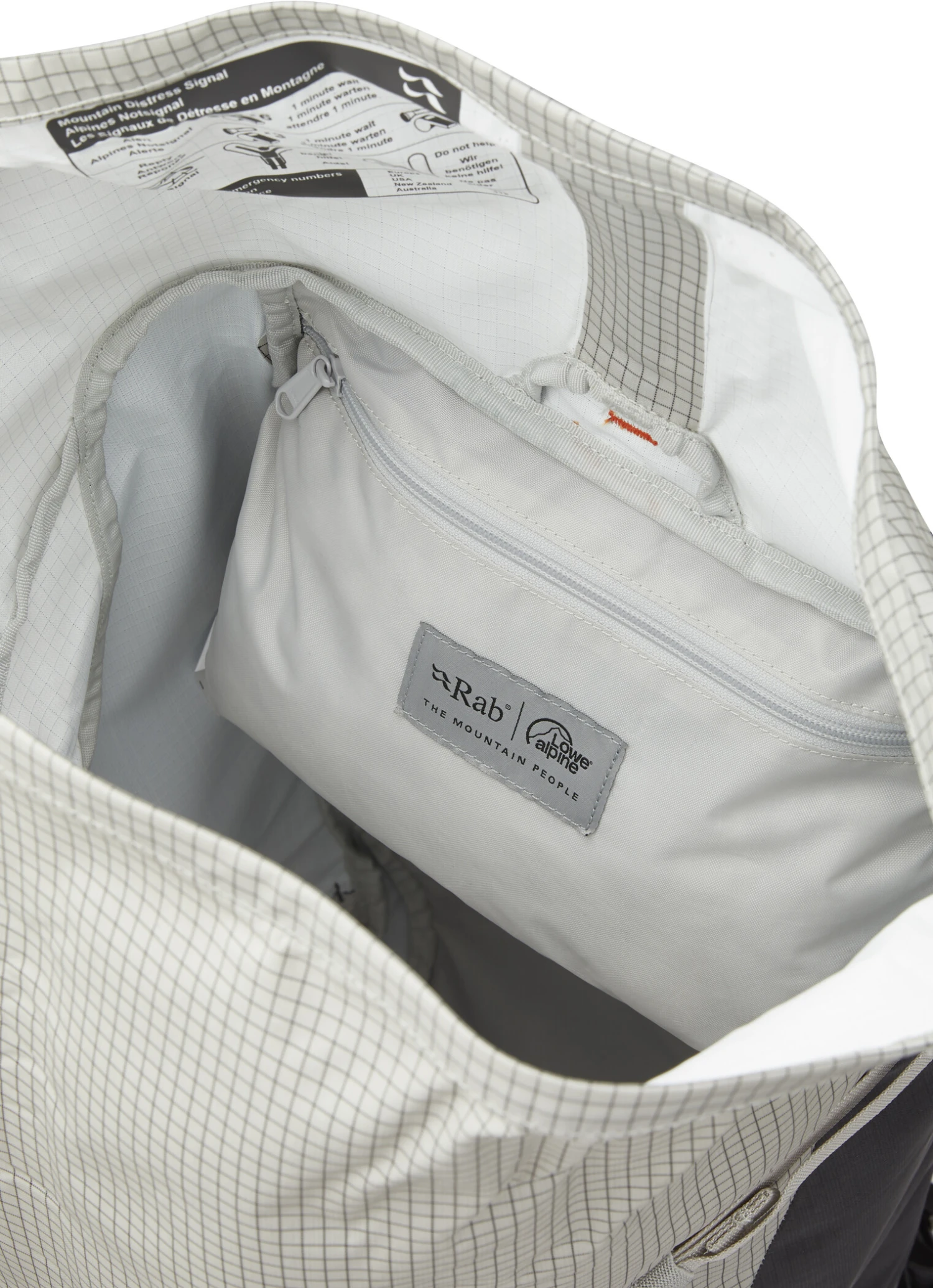 Rab Latok 28 Backpack, blanc/gris 6 Rab Latok 28 Backpack, blanc/gris – Image 4