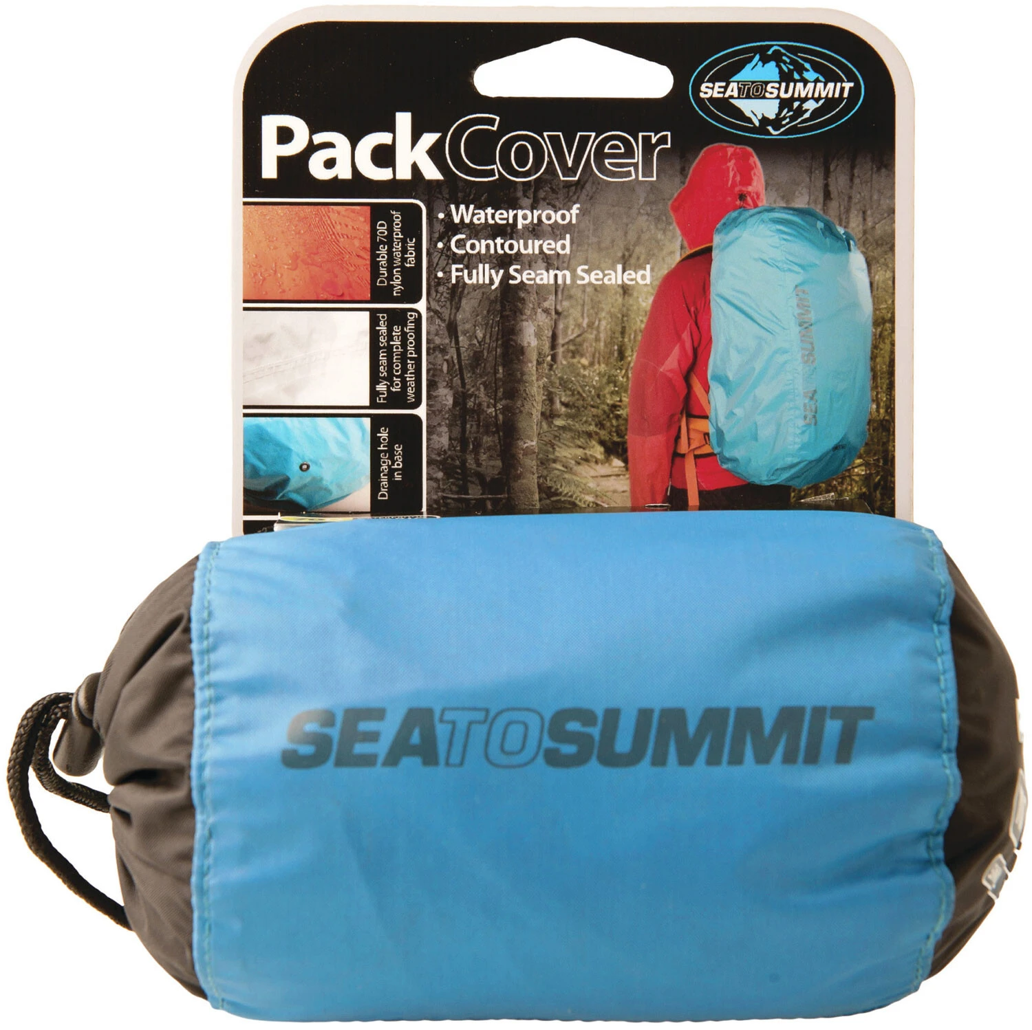 Sea to Summit Pack Cover 70D L, bleu 4 Sea to Summit Pack Cover 70D L, bleu – Image 2