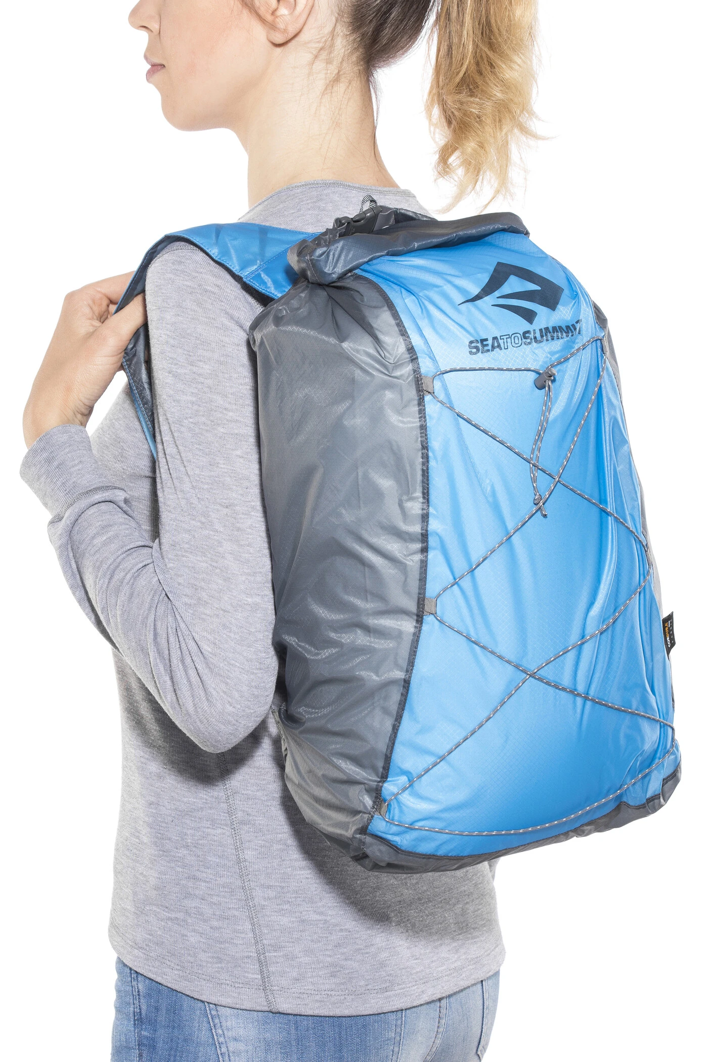 Sea to Summit Ultra-Sil Dry Sac à dos, bleu/gris 7 Sea to Summit Ultra-Sil Dry Sac à dos, bleu/gris – Image 5
