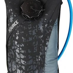 SOURCE Durabag Pro Harnais d’hydratation 3l, gris/noir
