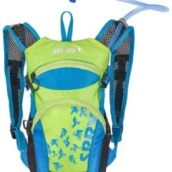 SOURCE Spry Harnais d’hydratation 1,5l Enfant, bleu/vert