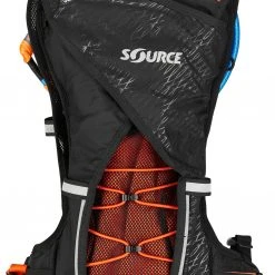 SOURCE Verve Harnais d’hydratation bouteille 2l, noir