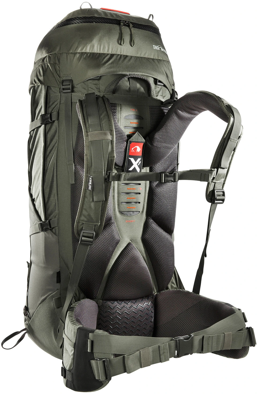 Tatonka Yukon X1 85+10 Backpack, olive/gris 5 Tatonka Yukon X1 85+10 Backpack, olive/gris – Image 3
