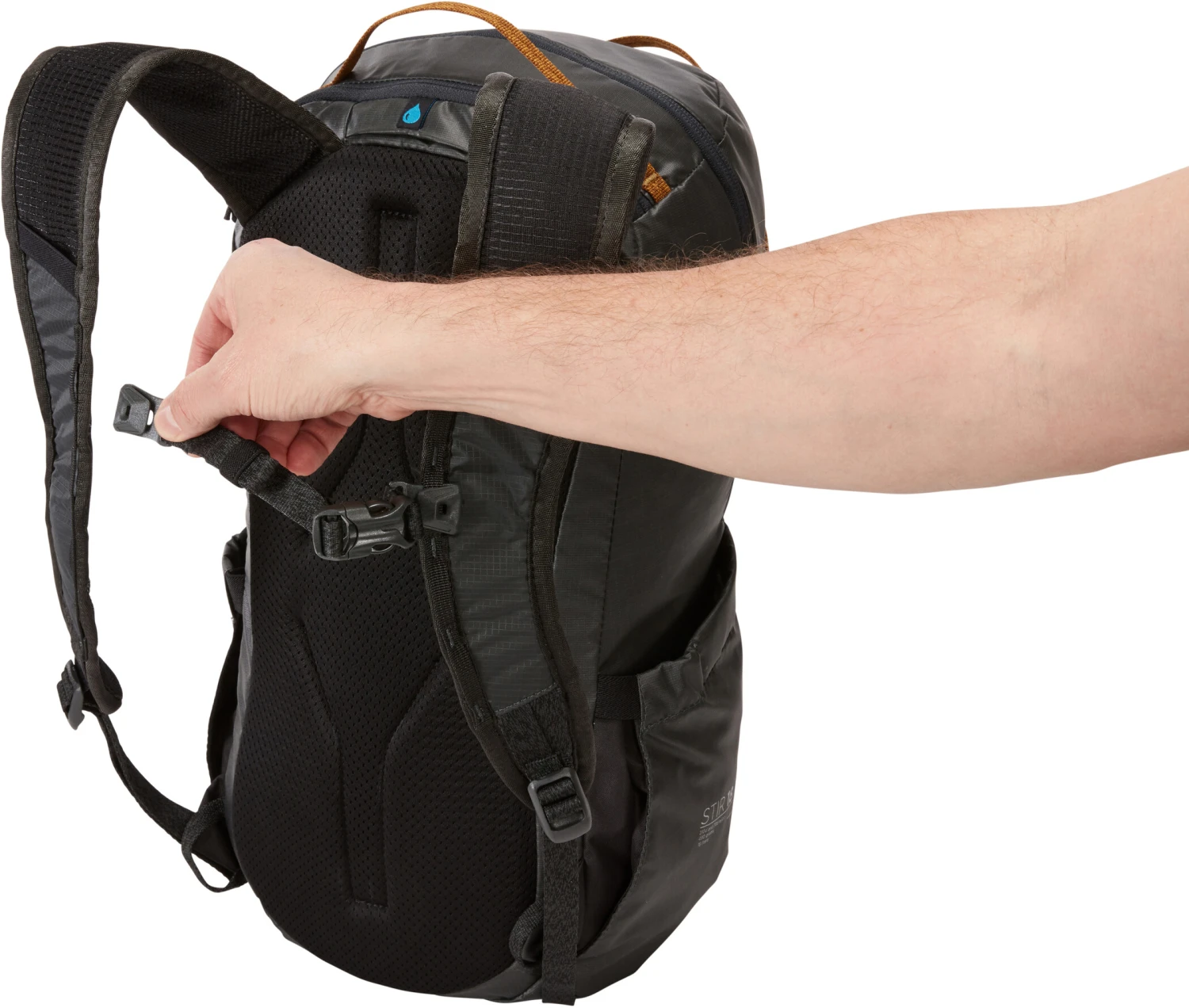 Thule Stir Sac à dos 18l, jaune 6 Thule Stir Sac à dos 18l, jaune – Image 4