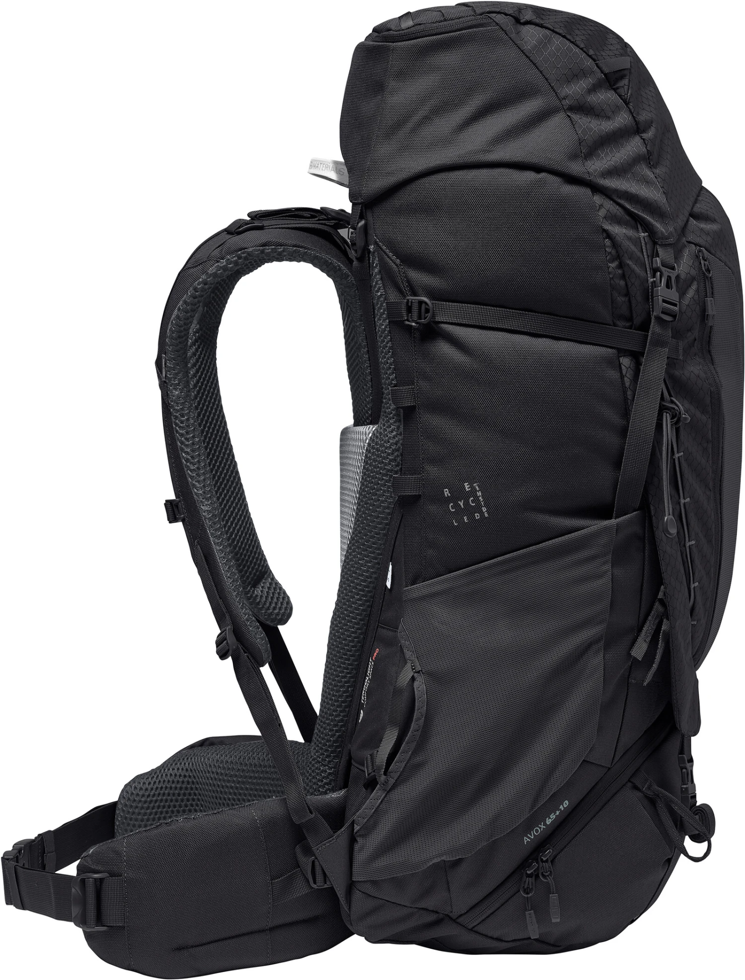 VAUDE Avox 65+10 Sac à dos, noir 5 VAUDE Avox 65+10 Sac à dos, noir – Image 3