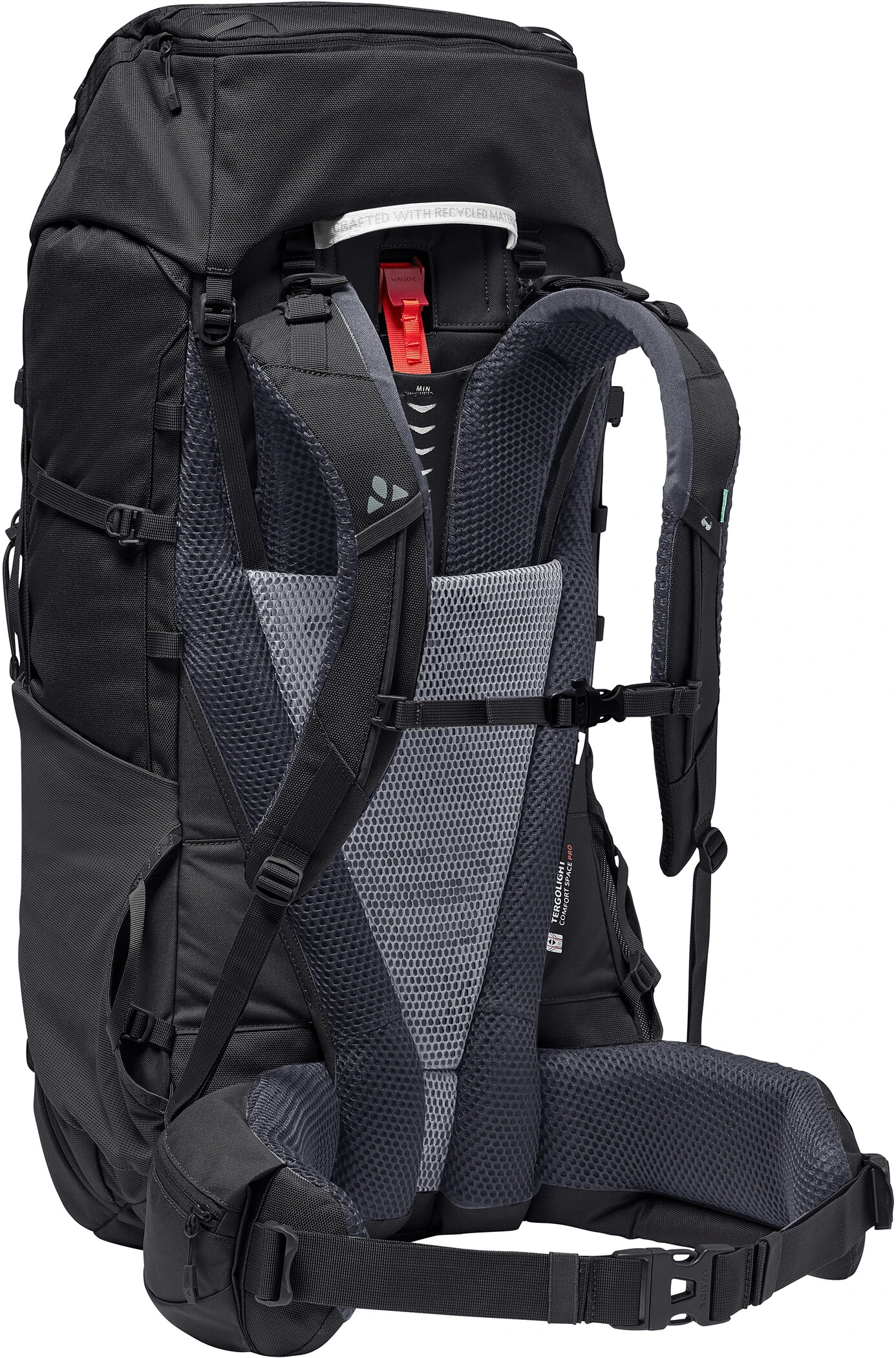 VAUDE Avox 65+10 Sac à dos, noir 6 VAUDE Avox 65+10 Sac à dos, noir – Image 4