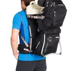 VAUDE Shuttle Premium Porte-bébé, noir -Sacs à dos Boutique vaude shuttle premium child carrier black 3